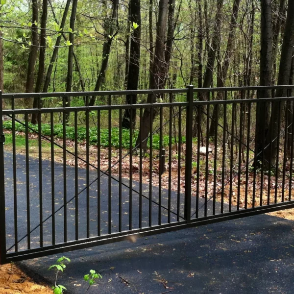Steel Entry Gate