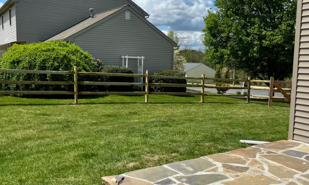 3-Rail Split Rail Fence