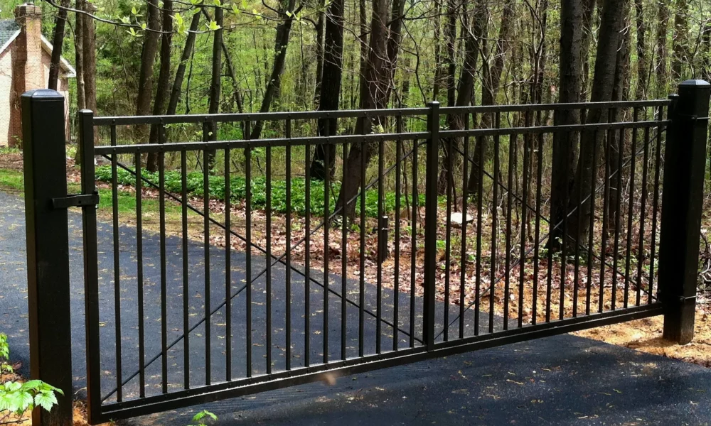 Steel Entry Gate